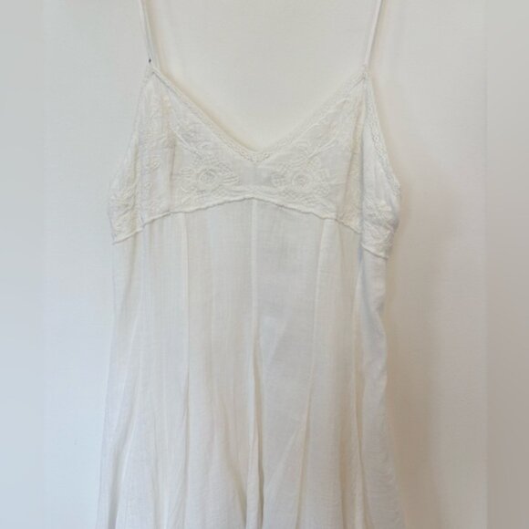 Zara embroiled tank mini dress NWT , sz : medium Logo - Picture 7 of 11